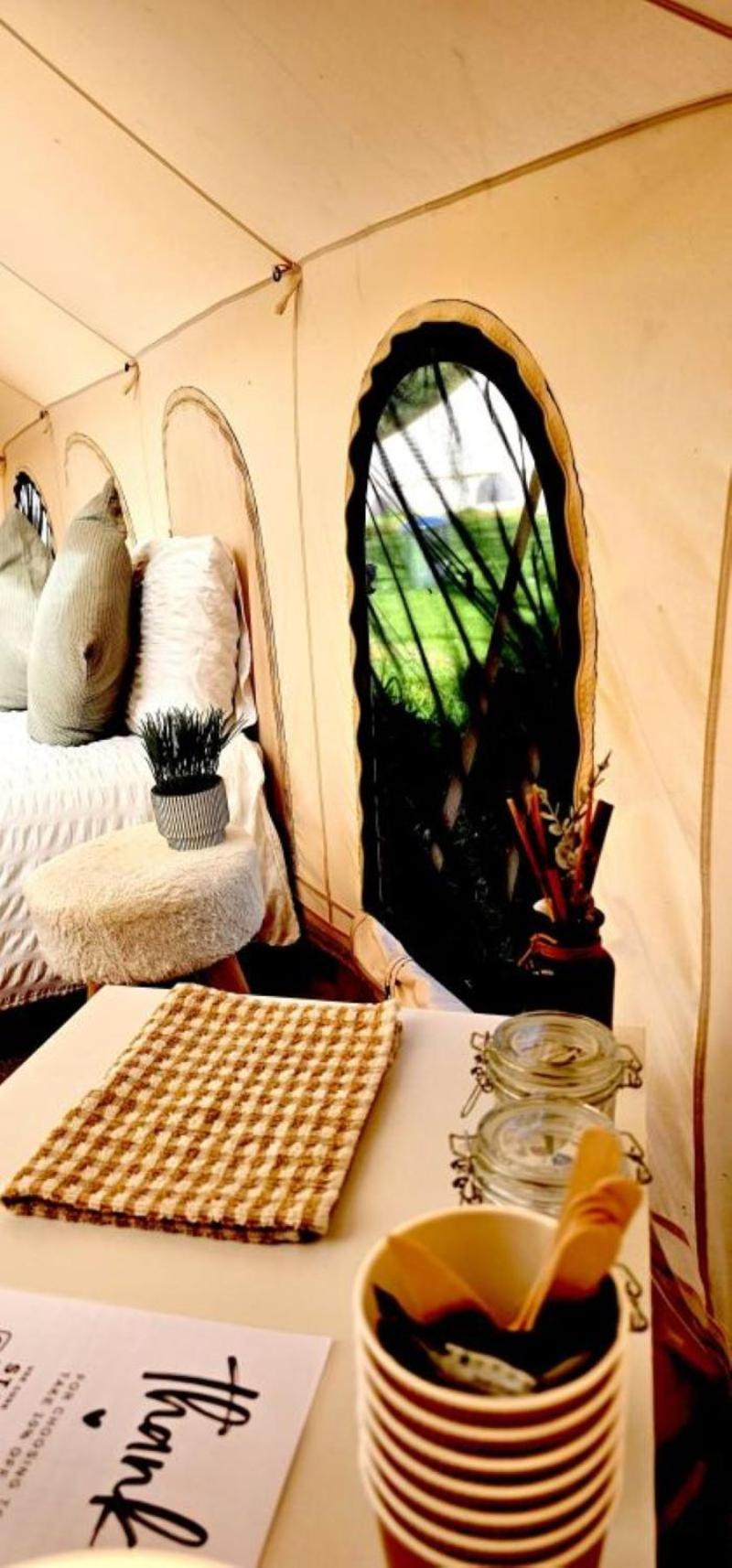 Bell Tent Village Luxury tent *